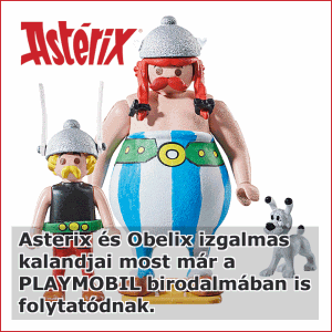 Asterix s Obelix izgalmas kalandjai most mr a Playmobil birodalmban is folytatdnak