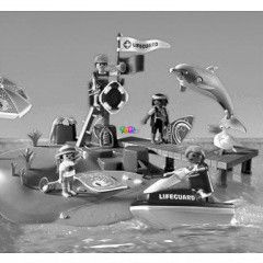 Playmobil 3664 - Tengerparti jelenet