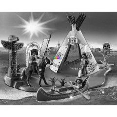 Playmobil 4012 - Szuper Indinrezervtum szett