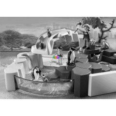 Playmobil 4013 - Szuper Pingvin-show szett