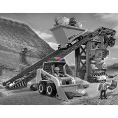 Playmobil 4041 - Szlltszalag mini markolgppel