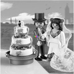 Playmobil 4298 - Az ifjú pár a tortával