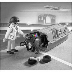 Playmobil 4317 - Kutyakenel llatorvossal