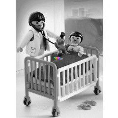 Playmobil 4406-  Kisbaba s doktorbcsi