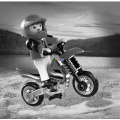 Playmobil 4698 - Motocross-os fi