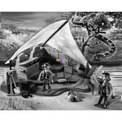 Playmobil 4843 - Kincskeresk tbora hatalmas riskgyval