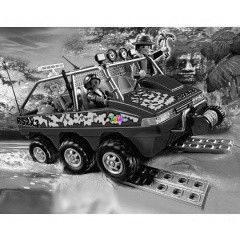 Playmobil 4844 - Kincskeresk ktlt teherautja