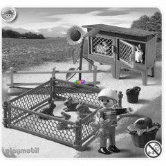 Playmobil 5123 - Nyuszik az lban s ketrecben