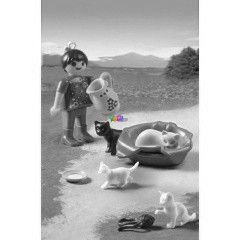 Playmobil 5126 - Kislny macskacsalddal