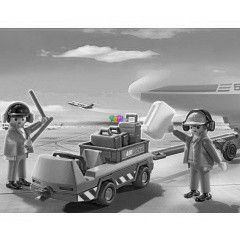 Playmobil 5396 - Légiforgalmi irányítók és csomagszállító