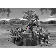 Playmobil 5415 - Zoolgus gorillkkal s okapikkal