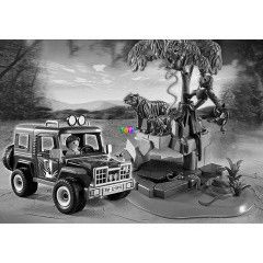 Playmobil 5416 - Terepjrs vadr, tigrisekkel s orngutnokkal