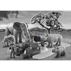 Playmobil 5417 - llattankutat a szavannn