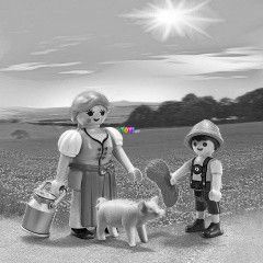 Playmobil 5514 - ton a friss tejjel - Duo Pack