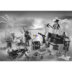 Playmobil 6625 - Adventi naptár - Kalózok álma, Bőségsziget