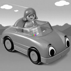 Playmobil 6758 - Nyitott tetej kisaut