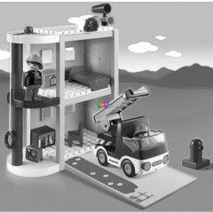 Playmobil 6777 - Aprk hordozhat tzoltllomsa