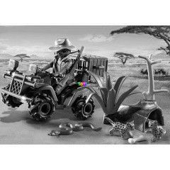 Playmobil 6939 - Homokfutn szguld orvvadsz