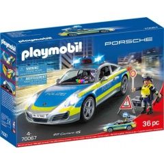Playmobil 70066 - Porsche 911 Carrera 4S, rendőrség