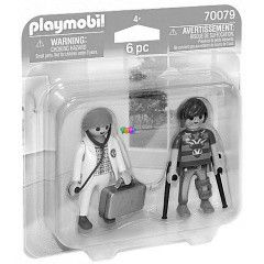 Playmobil 70079 - Duo Pack - Orvos és páciens