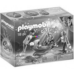 Playmobil 70100 - Sellőcsalád kagylóbabakocsival