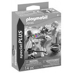 Playmobil 70155 - Gyerekek bocival