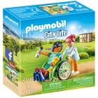 Playmobil 70193 - Kerekesszékben a beteg