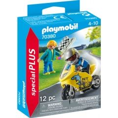 Playmobil 70380 - Fiúk motorral