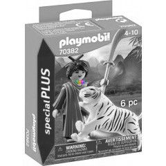 Playmobil 70382 - zsiai harcos tigrissel