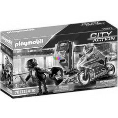 Playmobil 70572 - Rendrsgi motorral a tolvaj nyomban
