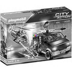 Playmobil 70575 - Rendrsgi helikopter a menekl auts nyomban