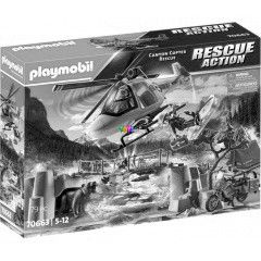 Playmobil 70663 - Helikopteres bevetés a kanyonban