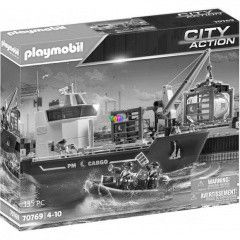 Playmobil 70769 - Nagy kontnerhaj hatrrcsnakkal