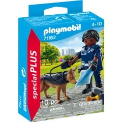 Playmobil 71162 - Rendőr nyomozó kutyával