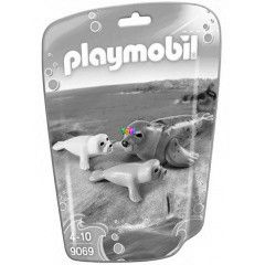 Playmobil 9069 - Fóka és kicsinyei