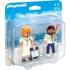 Playmobil 9216 - Utaskísérő és első tiszt - Duo Pack