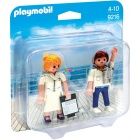 Playmobil 9216 - Utaskísérő és első tiszt - Duo Pack