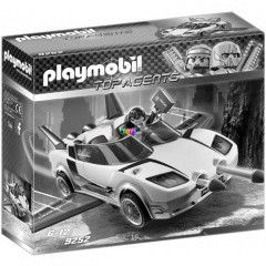 Playmobil 9252 - Titkos ügynök rakéta kilövő autóval