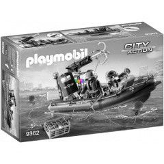 Playmobil 9362 - Speciális Egység gumicsónakja