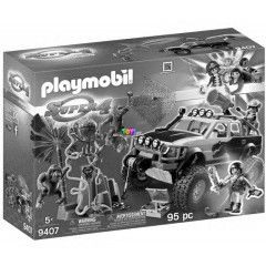 Playmobil 9407 - Monster dzsip Alexander herceg és Ruby Redet