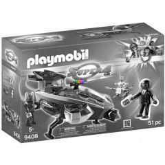 Playmobil 9408 - Szikronikus űrhajó és Gene