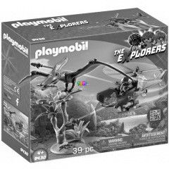 Playmobil 9430 - Helikopter repülő dínóval