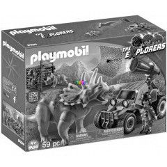 Playmobil 9434 - Négykerekű járgány dínó-fogó hálóval
