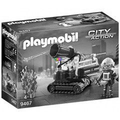 Playmobil 9467 - Lánctalpas tűzoltóágyú