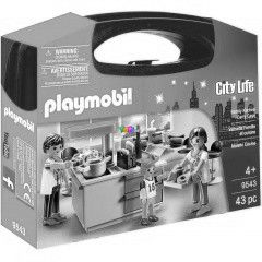 Playmobil 9543 - Főzőcskézik a család - Hordozható szett